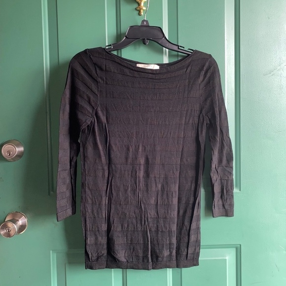 Loft size small beautiful ladies top excellent condition Black - Picture 1 of 3